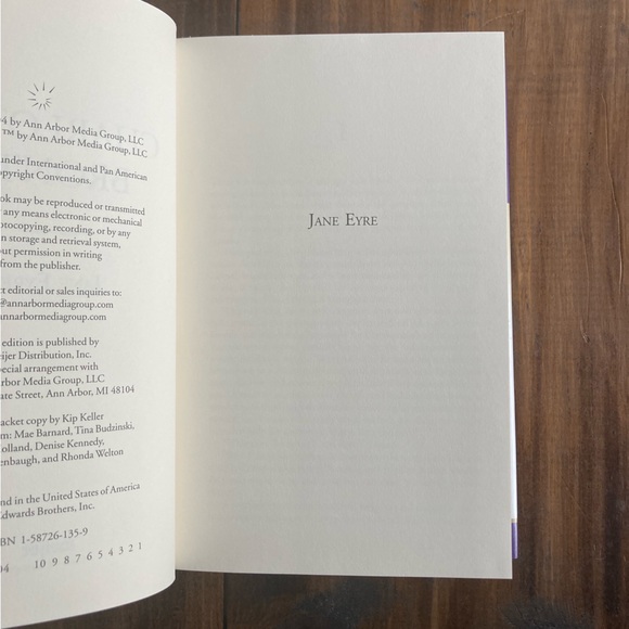Jane Eyre by Charlotte Brontë. 2004 Meijer Family Classics Hardcover - New! - Picture 13 of 14